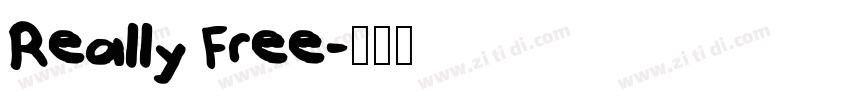 Really Free字体转换